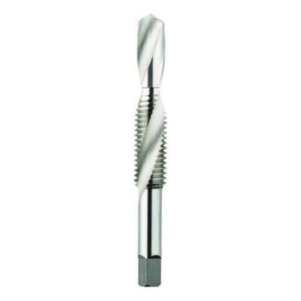 Morse Combination Drill and Tap, Spiral Flute, Series 2080, Metric, 0414 Dia x 118 Drill, M12x175 T 38627
